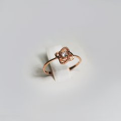 Фото Позолоченное кольцо "Elette"